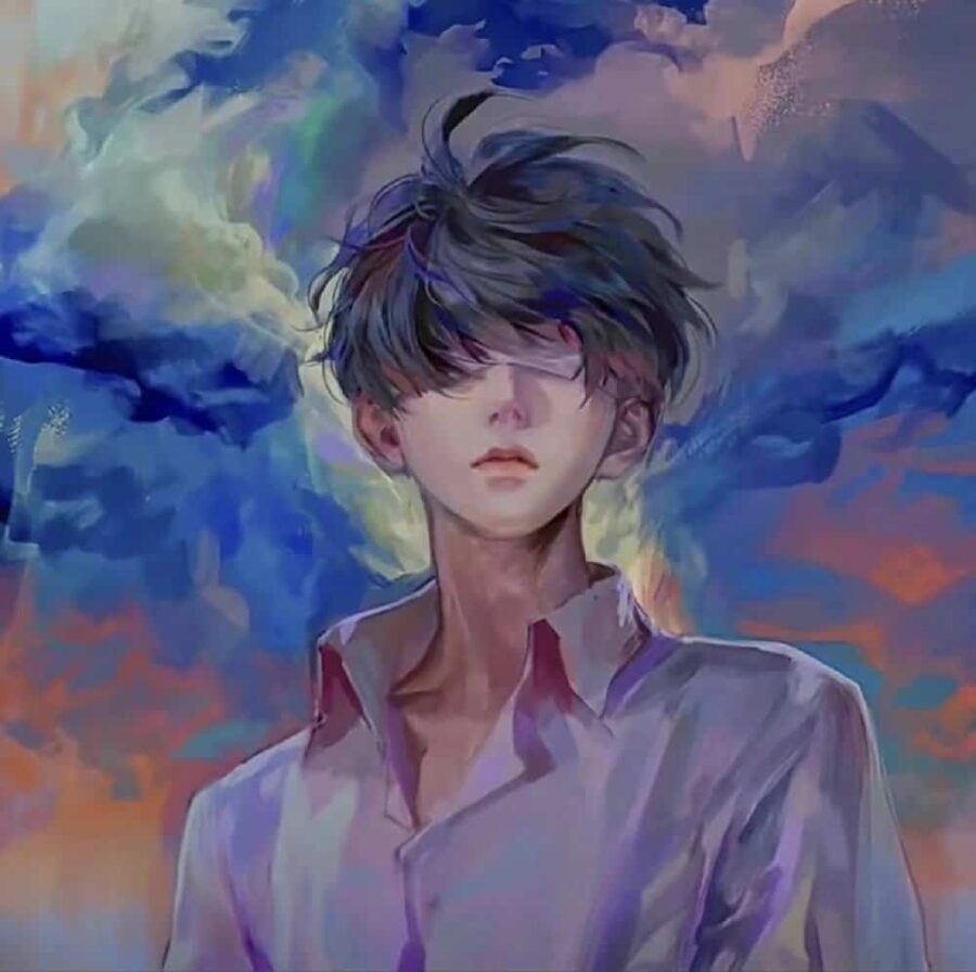 小众不易撞手绘插画版气质男生头像 女孩喜欢的男孩子头像_8