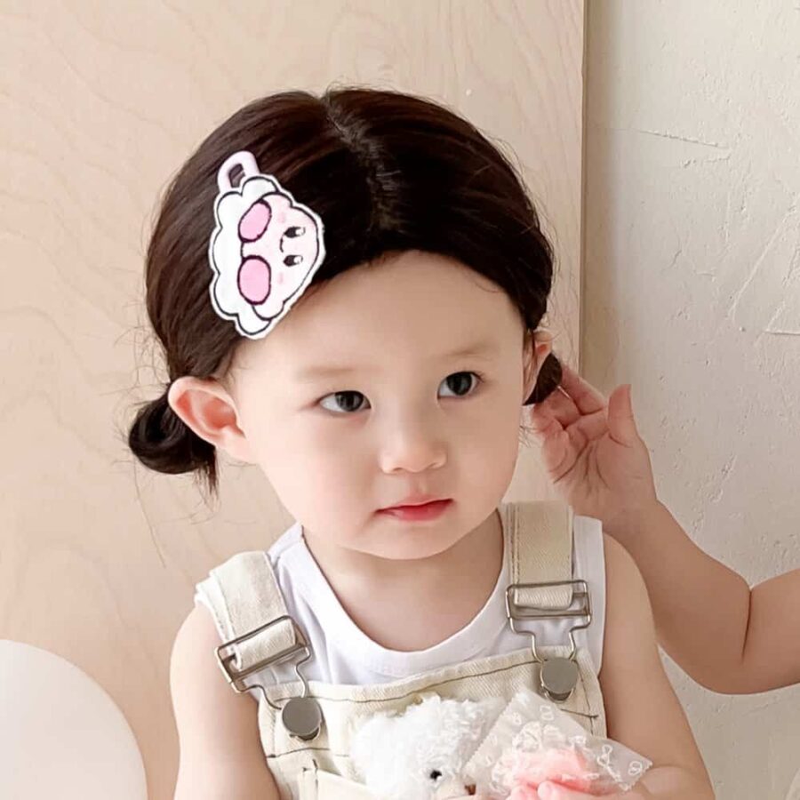 可爱萌小孩子情头高清 超可爱萌娃真人照片一人一张情侣头像_7