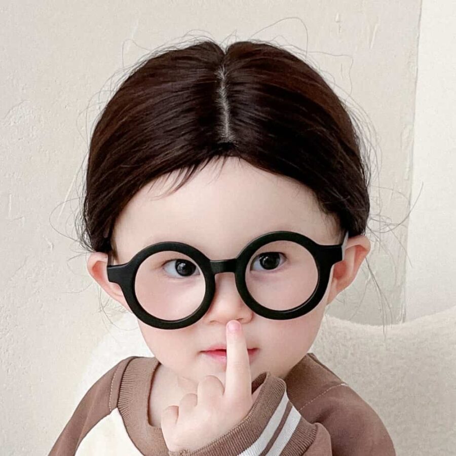 可爱萌小孩子情头高清 超可爱萌娃真人照片一人一张情侣头像_29