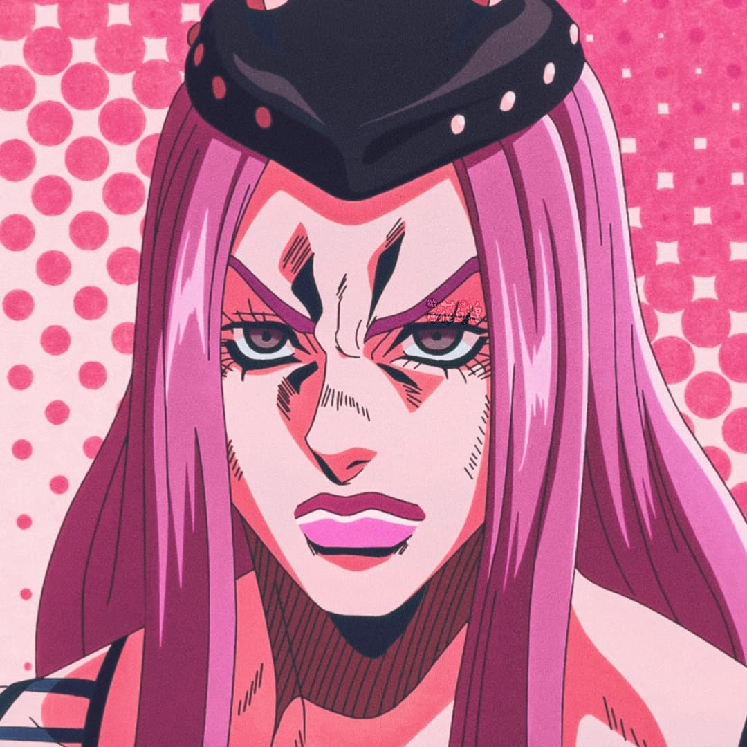 《jojo的奇妙冒险》空条徐伦和纳鲁西索·安娜苏情侣头像_4