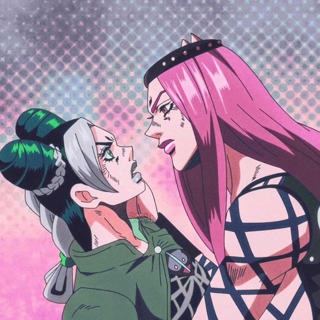 《jojo的奇妙冒险》空条徐伦和纳鲁西索·安娜苏情侣头像_7