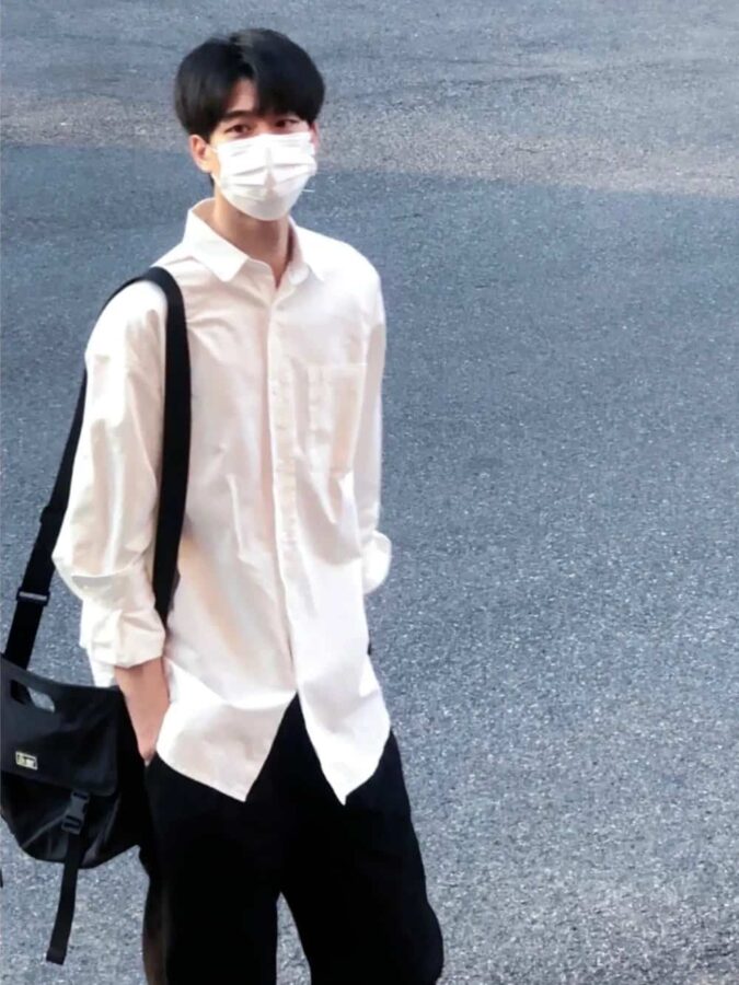白色衬衫禁欲系男生清爽微信头像 少年感男头_10