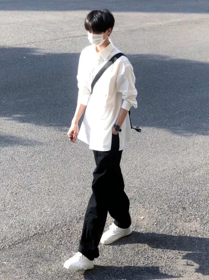 白色衬衫禁欲系男生清爽微信头像 少年感男头_13