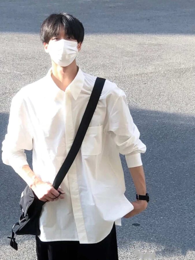 白色衬衫禁欲系男生清爽微信头像 少年感男头_14