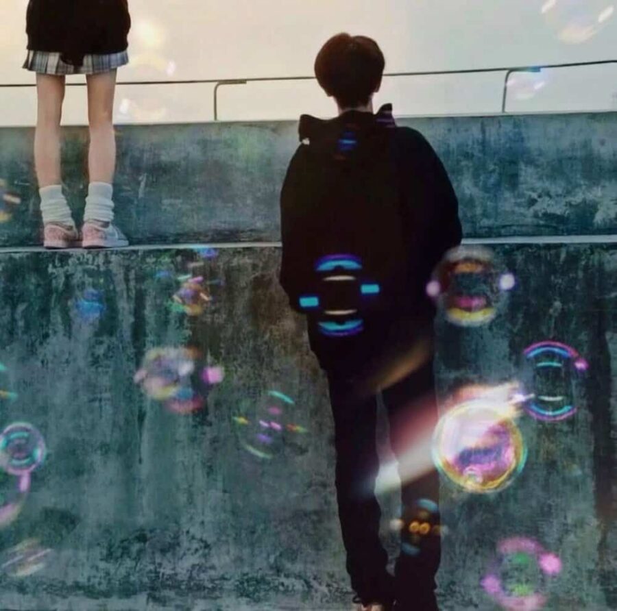 超甜的氛围感真人情侣头像 好看又明显的真实照片高质量情头_30