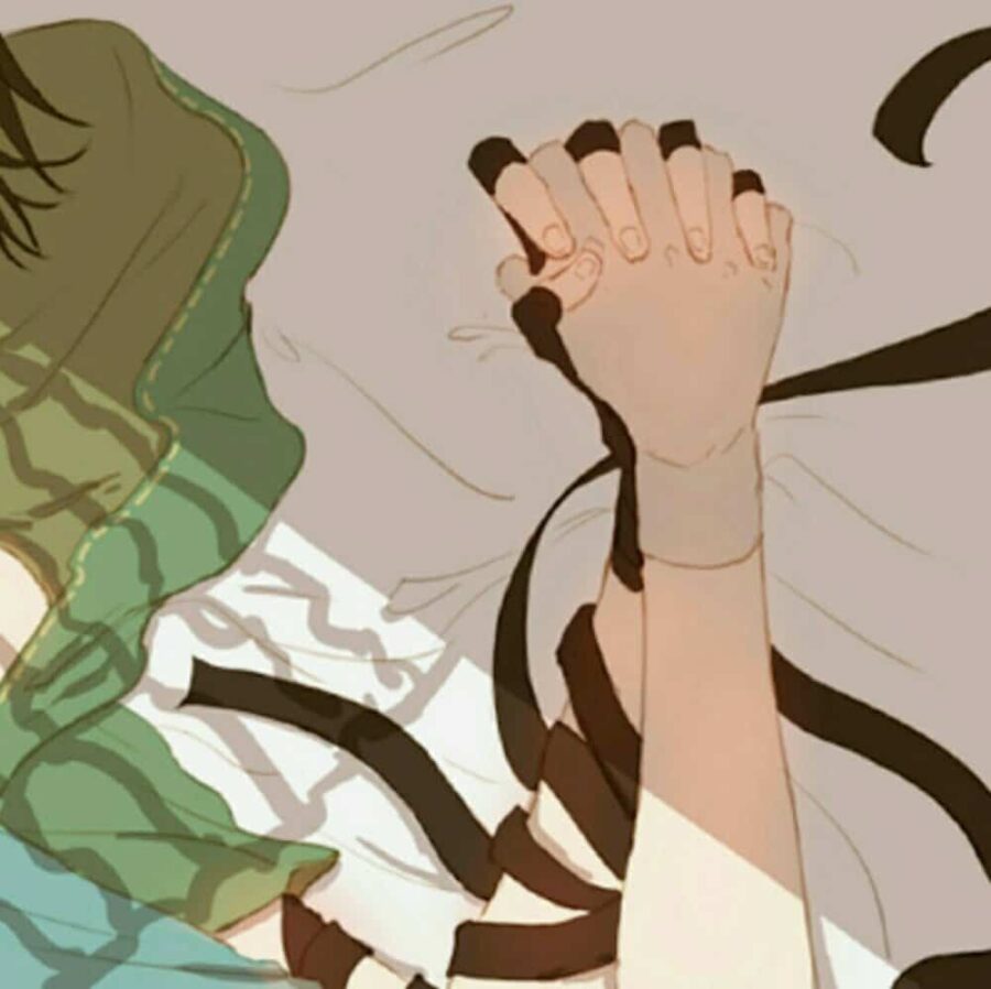 看了会脸红没人敢用的污系超欲情头 动漫超刺激男女情侣头像_8