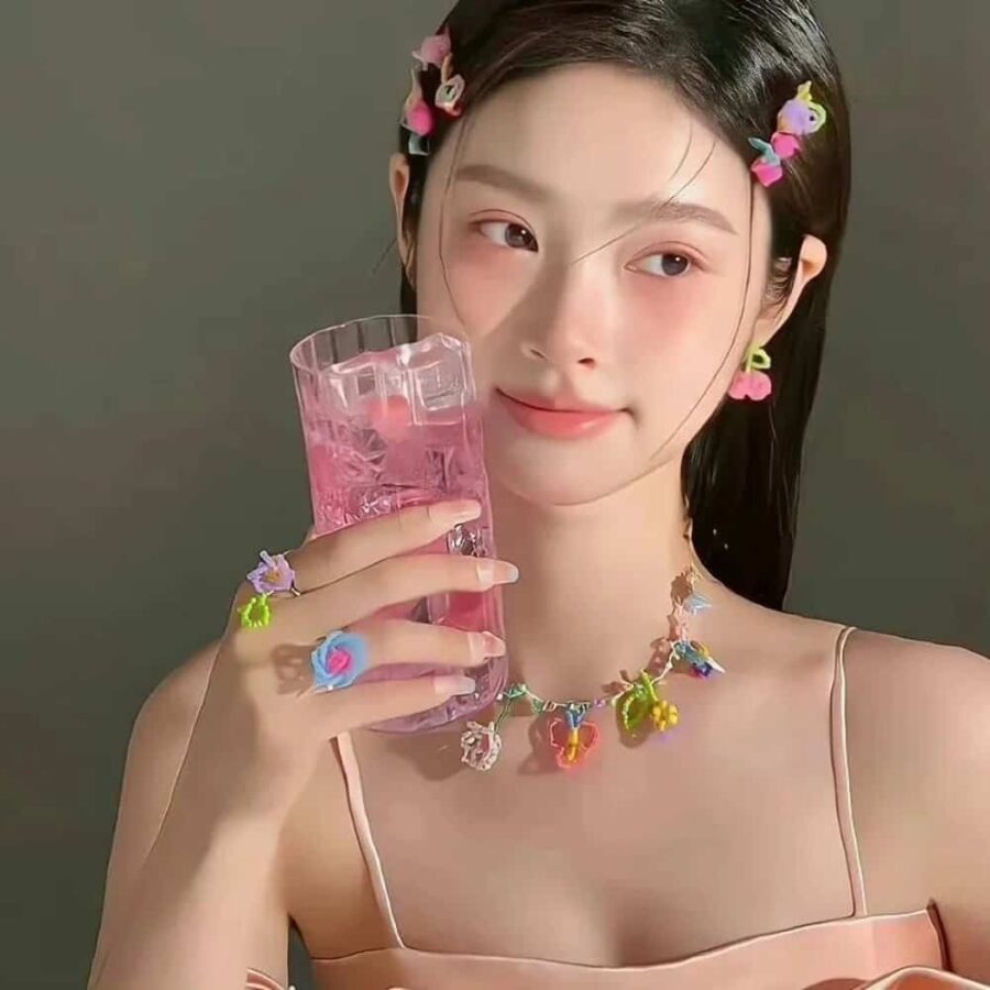 夏日美女真人多巴胺女孩头像图片 淡淡荷尔蒙纯欲女生头像_9