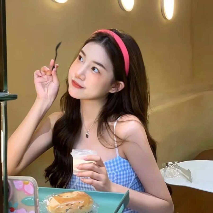 夏日美女真人多巴胺女孩头像图片 淡淡荷尔蒙纯欲女生头像_15