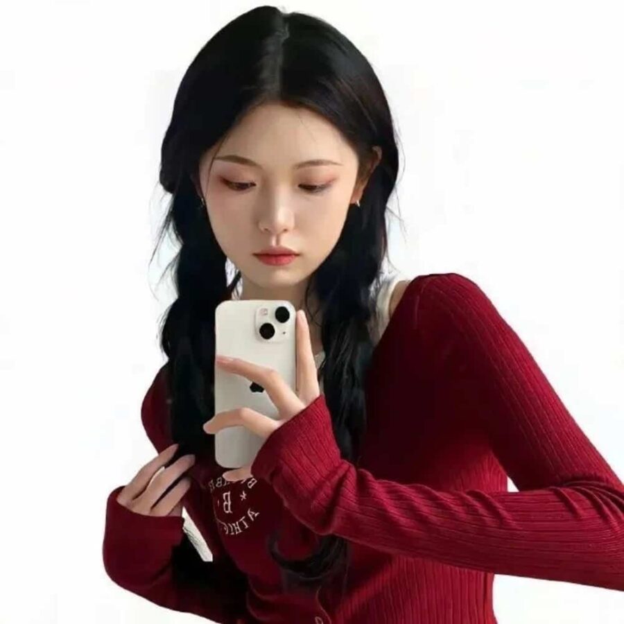 干净清爽好看的真人正脸照片女生头像 独一无二高级感清晰女头_5