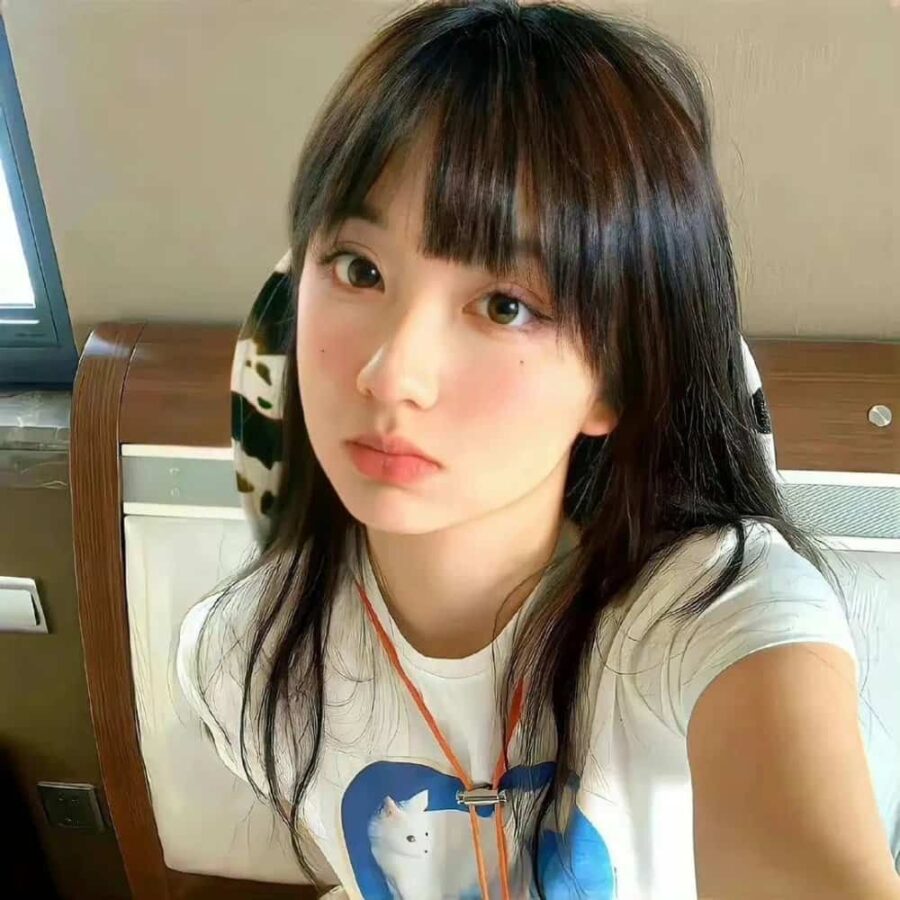 干净清爽好看的真人正脸照片女生头像 独一无二高级感清晰女头_7