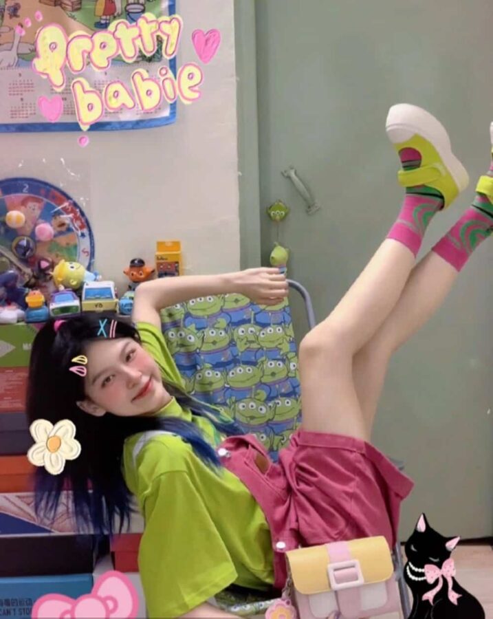 夏日甜美多巴胺真人女孩头像 可爱纯欲女生头像图_2