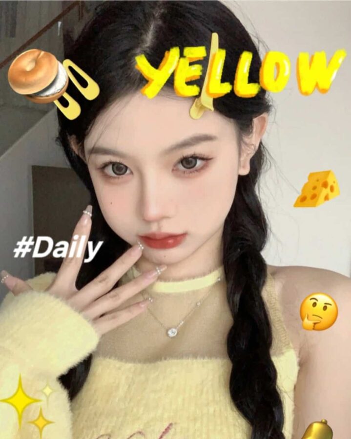 夏日甜美多巴胺真人女孩头像 可爱纯欲女生头像图_21
