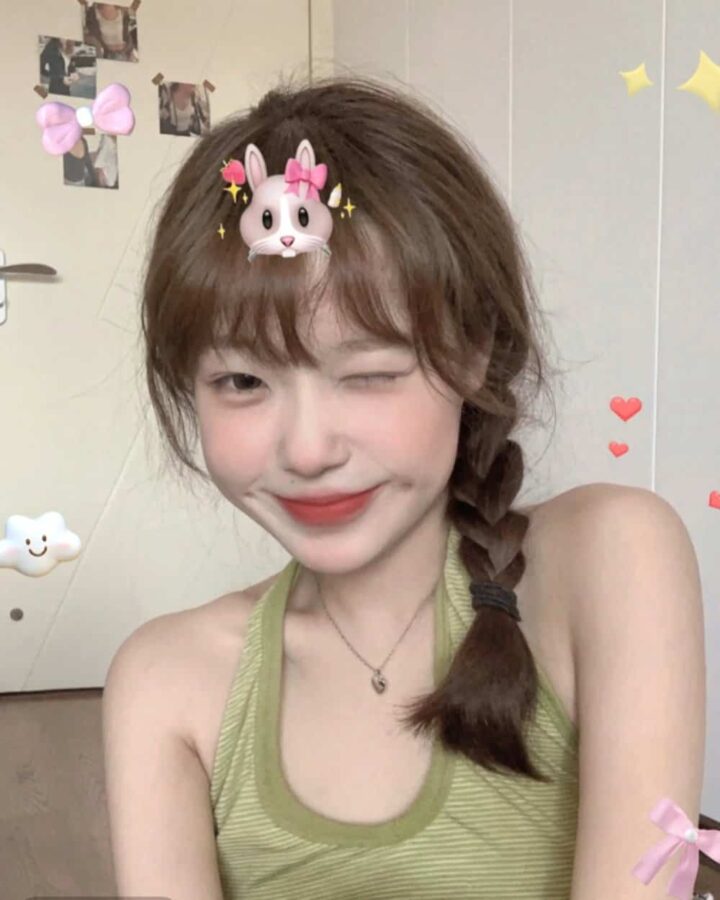 夏日甜美多巴胺真人女孩头像 可爱纯欲女生头像图_22