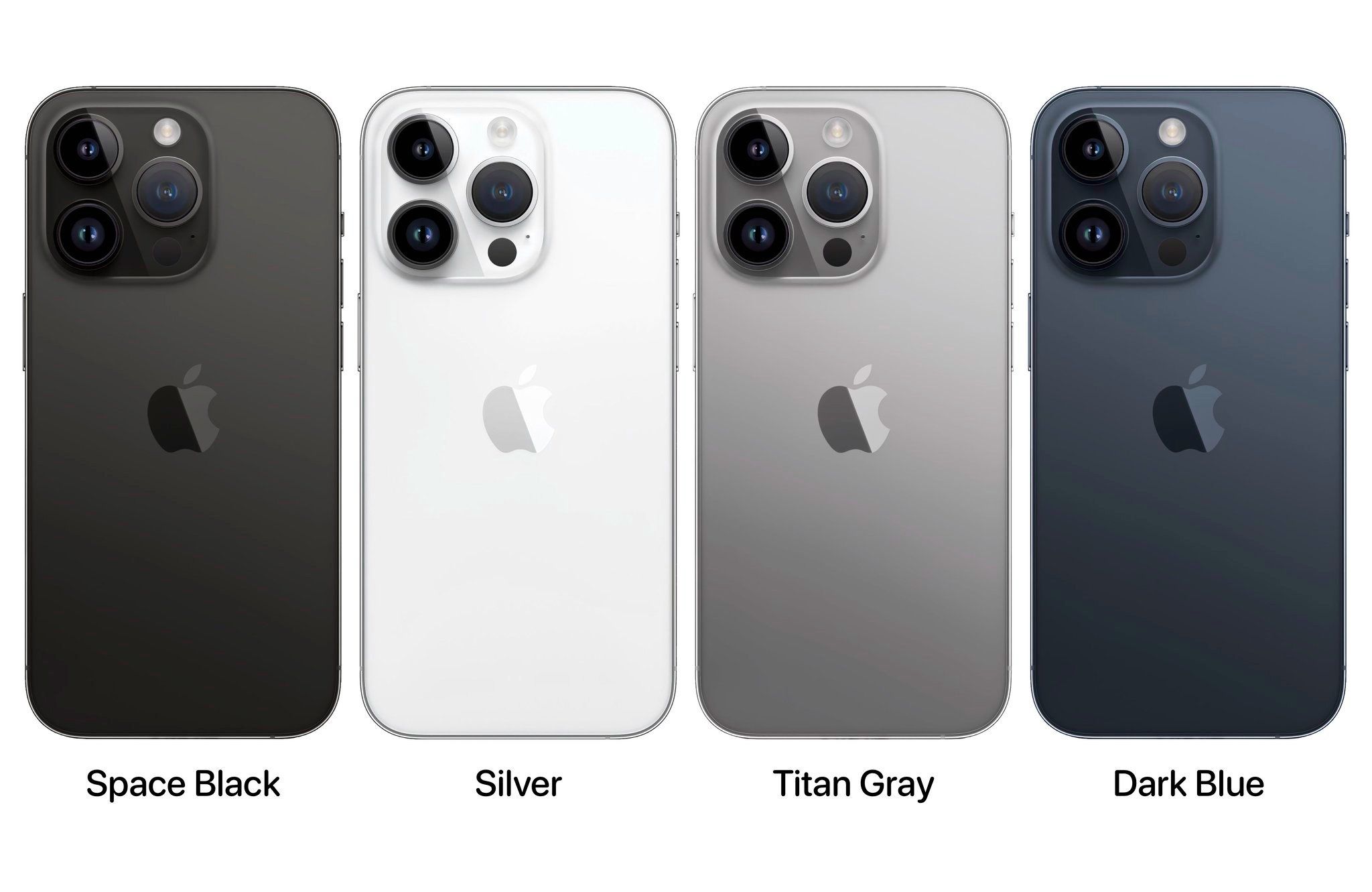 iPhone15Pro新增灰色图片，iPhone15Pro颜色配图对比_1