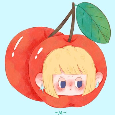 治愈系可爱女孩卡通头像，女生动漫头像唯美可爱治愈系