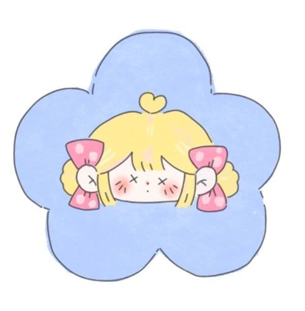 治愈系可爱女孩卡通头像，女生动漫头像唯美可爱治愈系_7