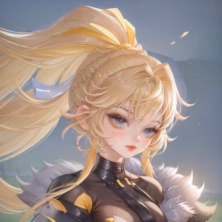 王者荣耀伽罗箭羽风息皮肤高清微信头像图 AI绘画女射手伽罗头像_4