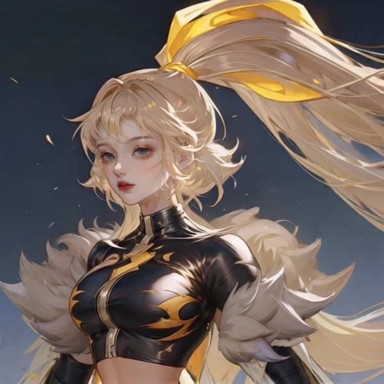 王者荣耀伽罗箭羽风息皮肤高清微信头像图 AI绘画女射手伽罗头像_13