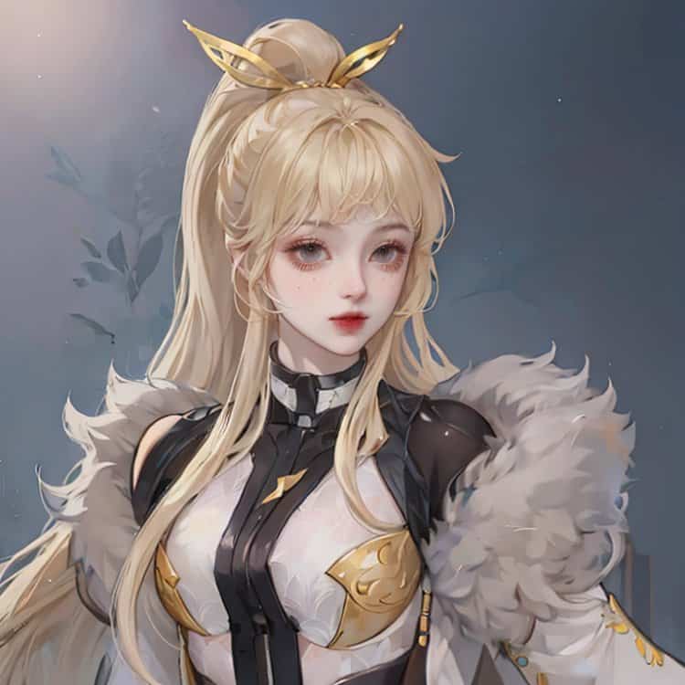 王者荣耀伽罗箭羽风息皮肤高清微信头像图 AI绘画女射手伽罗头像_16