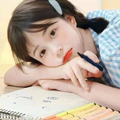甜美可爱女孩真实生活照微信头像 软妹必备适合开学好看的女生头像