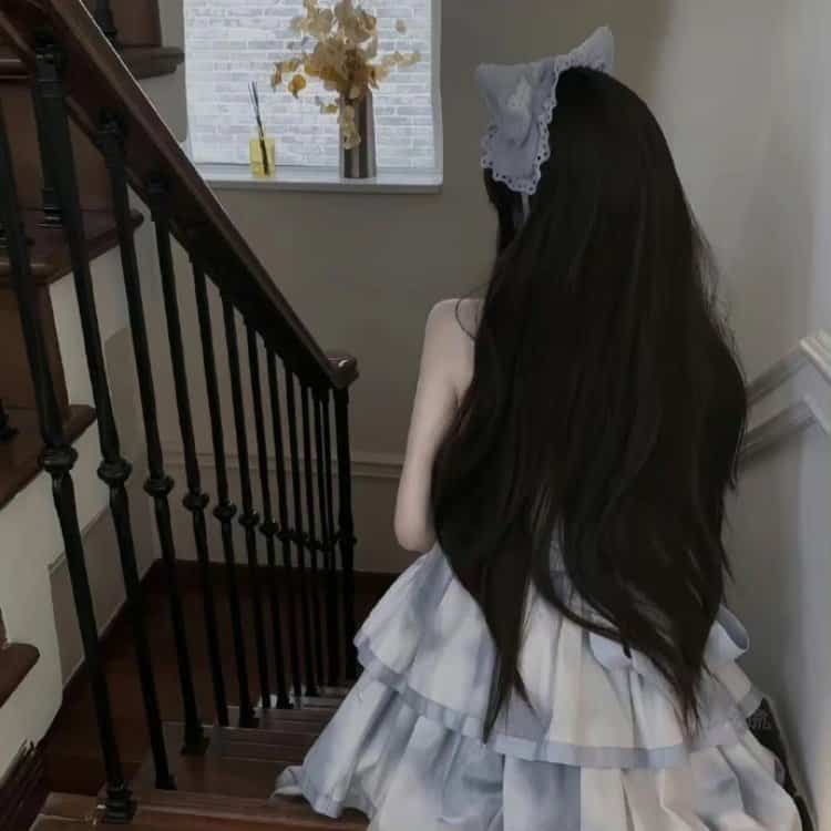 甜美可爱女孩真实生活照微信头像 软妹必备适合开学好看的女生头像_26