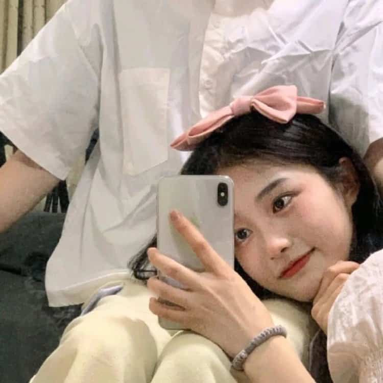 男朋友会喜欢的真人情侣头像高清图 高级感不俗气的氛围感情头_10