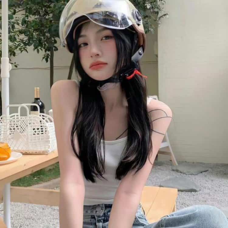 可盐可甜真人ins高级质感女生闺蜜头像高清图 适合长期不换的微信头像_1
