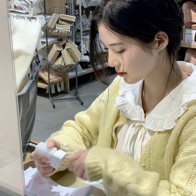 可盐可甜真人ins高级质感女生闺蜜头像高清图 适合长期不换的微信头像_10