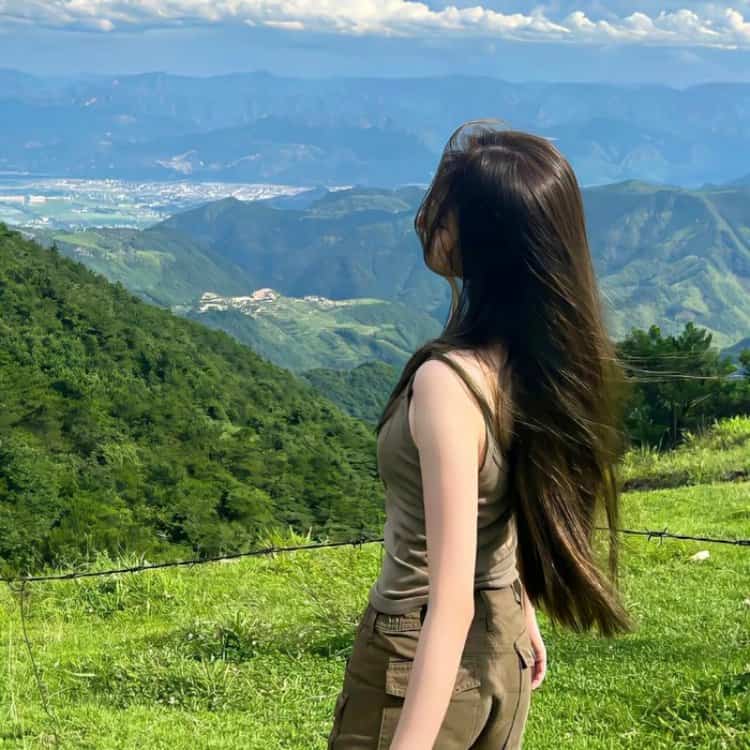 可盐可甜真人ins高级质感女生闺蜜头像高清图 适合长期不换的微信头像_14