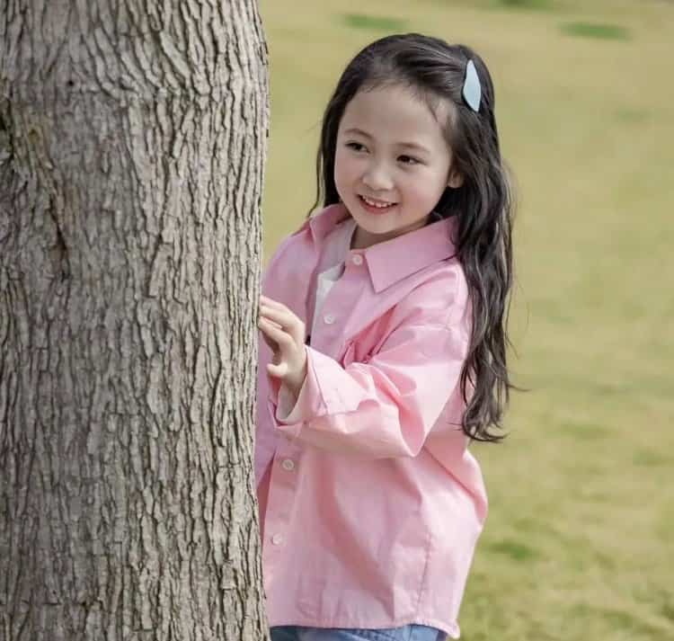 超萌可爱真人小孩子情侣头像图 二人专用小孩情头一人一张_27