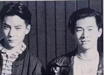 吴彦祖晒高中yearbook的照片 美版同学录_2