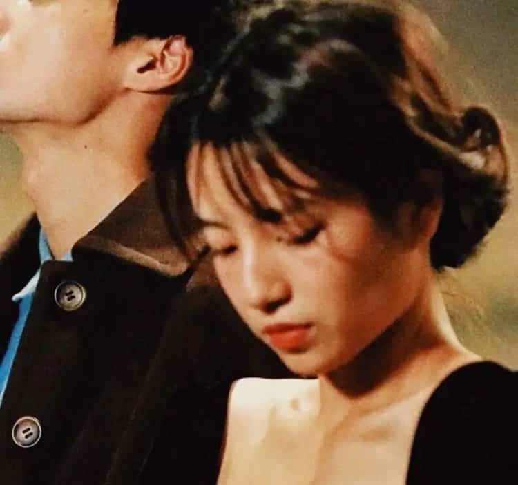 看了会脸红的禁欲系真人情侣头像 御姐萝莉范又纯又欲男女情头_5