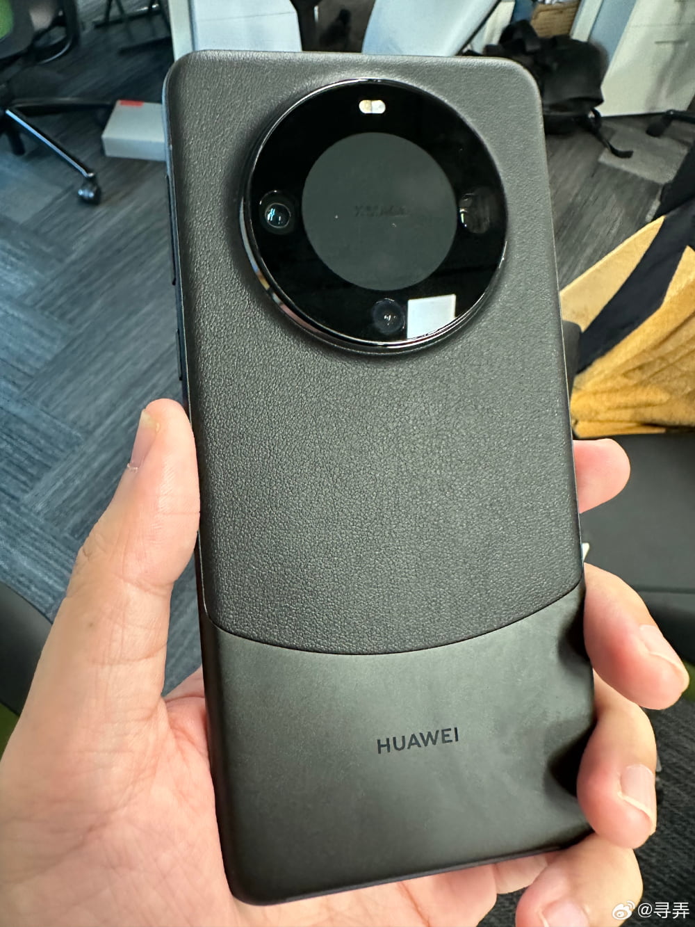 华为mate60 Pro实拍图 设计独特质感不错_2