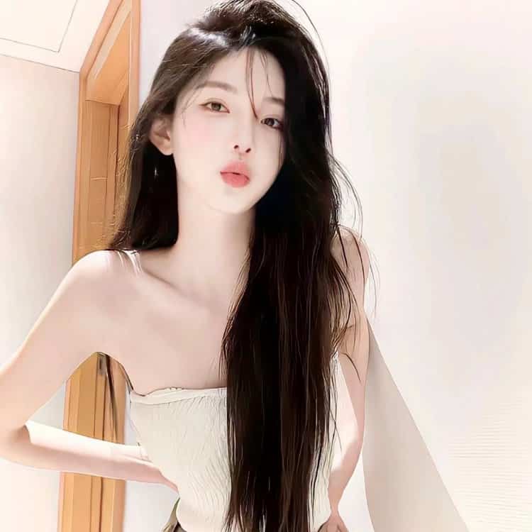 纯欲高级质感ins风氛围感很强的真人照片女头 高颜值女生微信头像_11