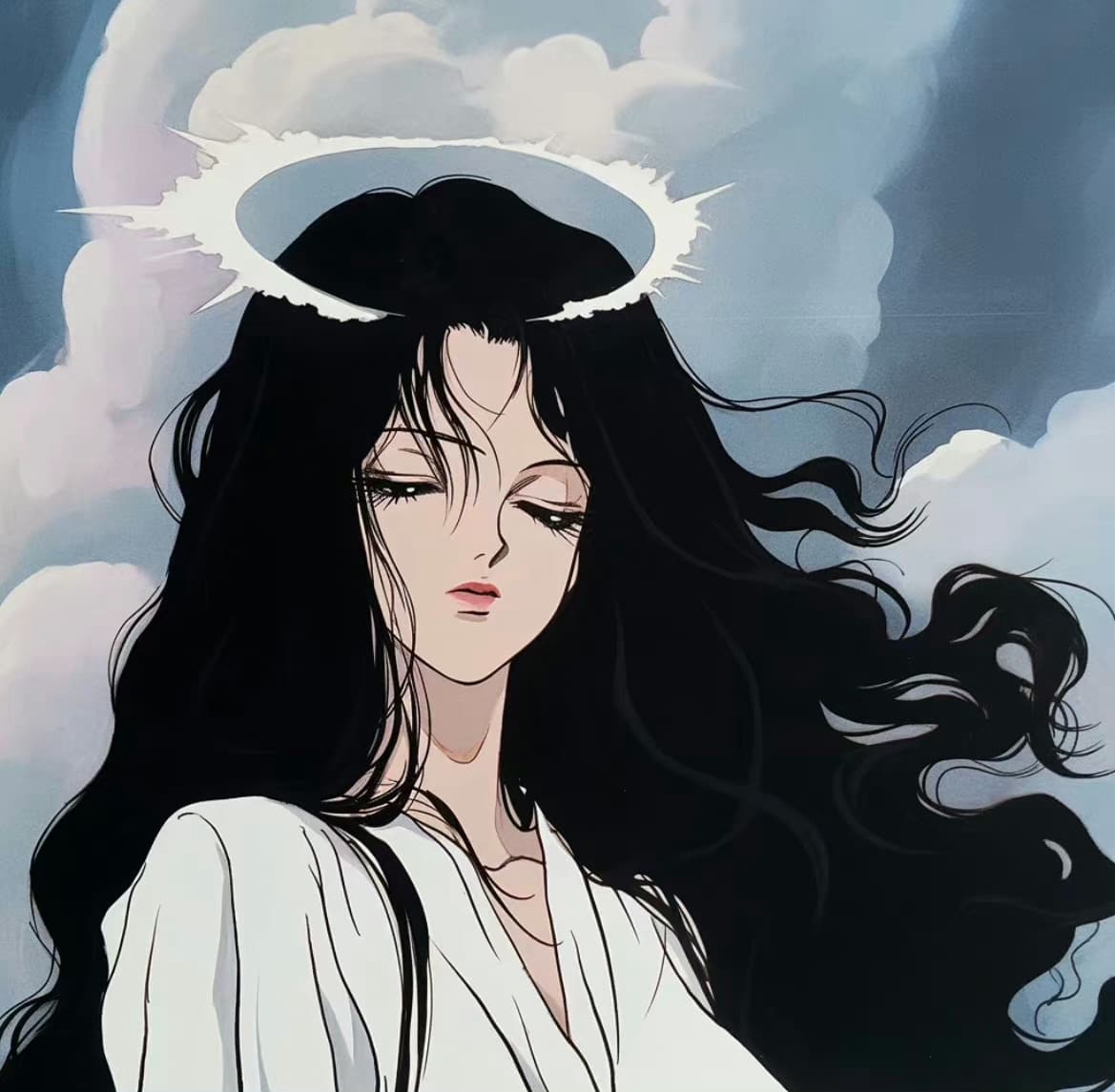 女菩萨高冷女头像动漫,男生配不上你的神仙头像_2