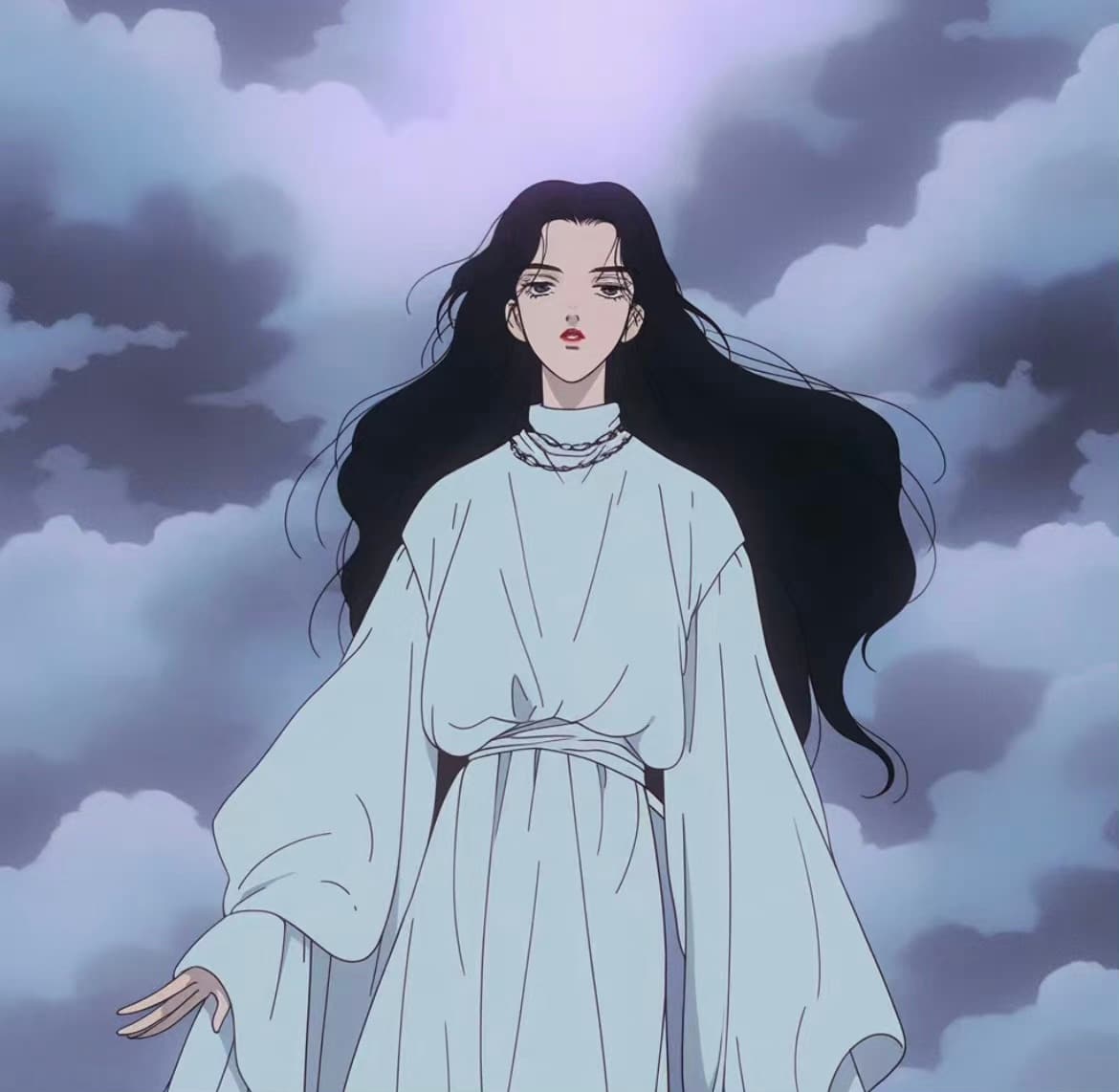 女菩萨高冷女头像动漫,男生配不上你的神仙头像_6
