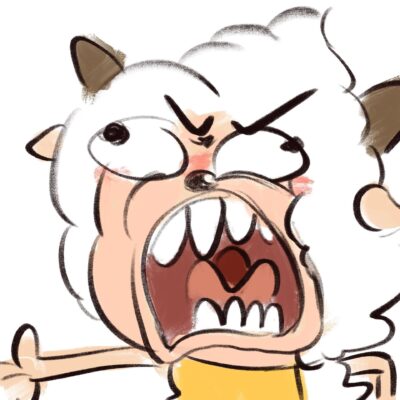 懒羊羊暴躁动漫头像，去尼玛的灰太狼老子可是懒羊羊
