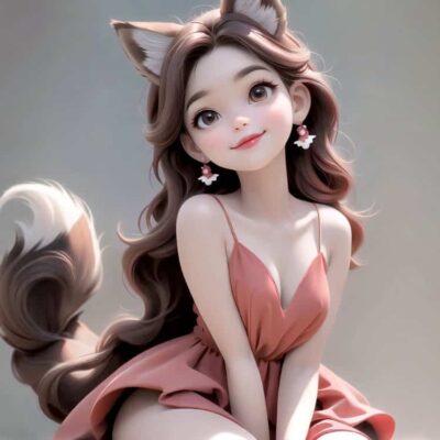 封神妲己美女小狐狸AI动漫女生头像 纣王的哈基米！