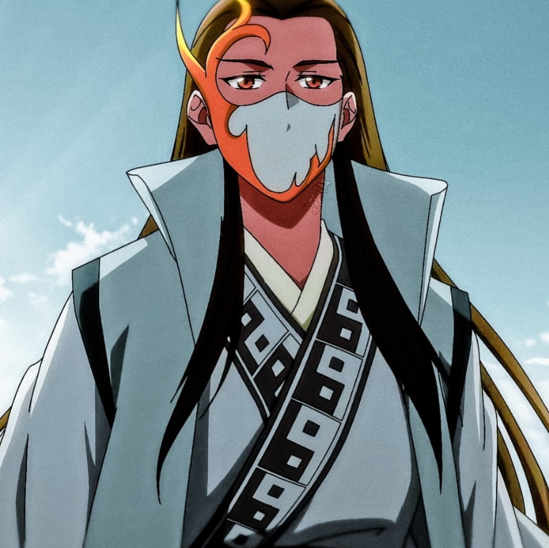《狐妖小红娘竹业篇 》王权霸业 剑先生 面具帅气高清头像_5