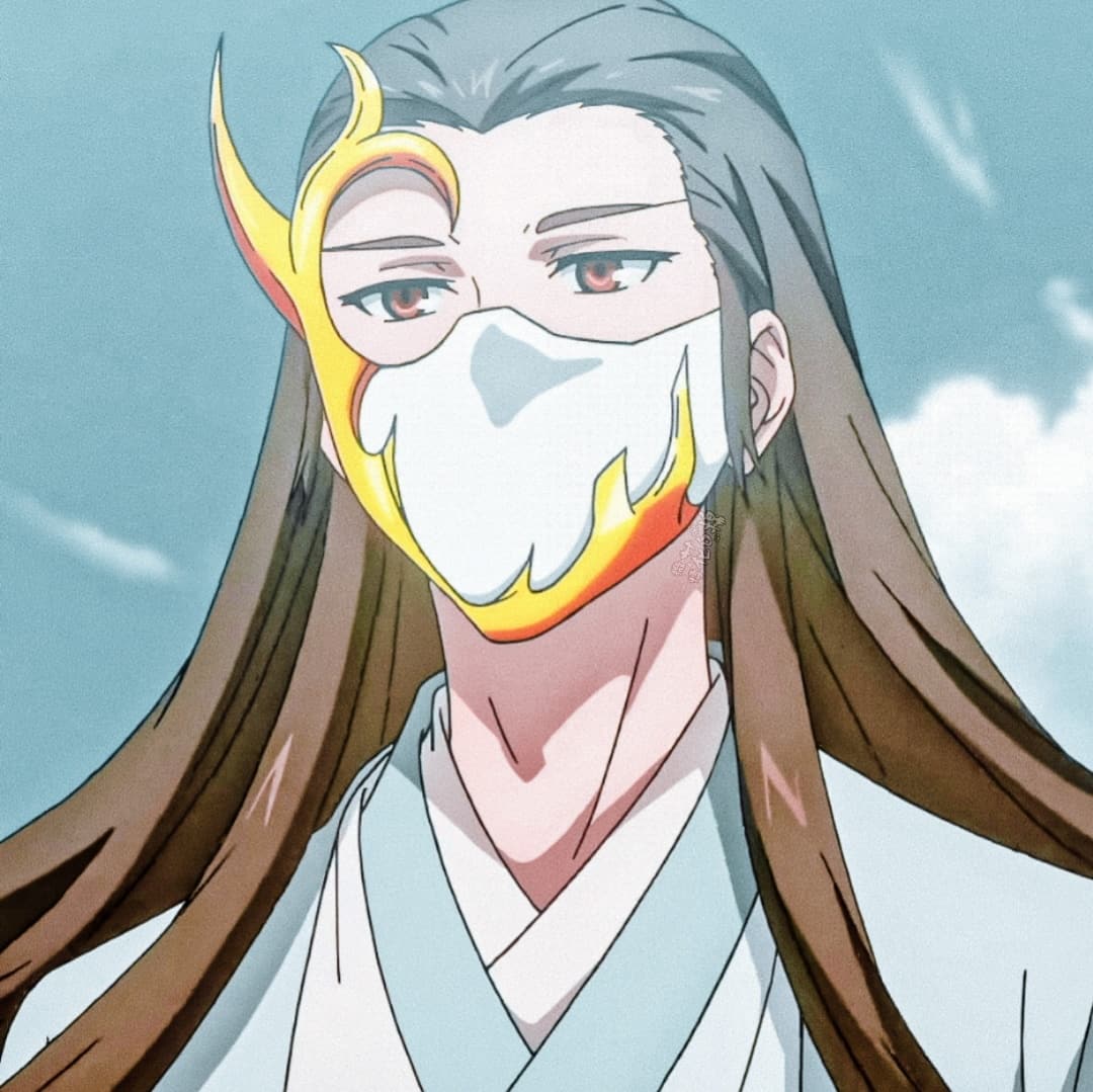 《狐妖小红娘竹业篇 》王权霸业 剑先生 面具帅气高清头像_6