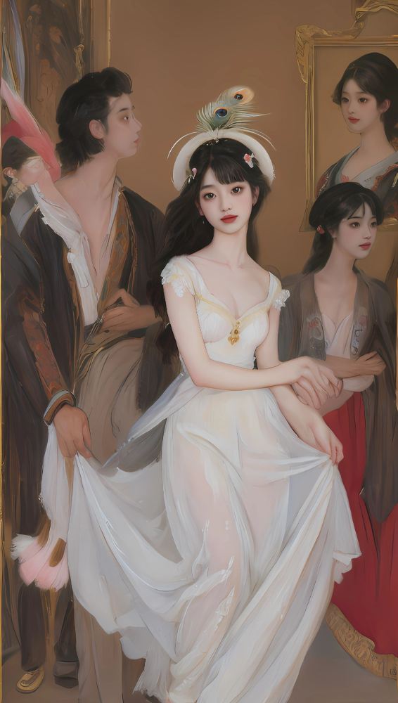 唯美复古文艺少女图片,文艺少女是什么样子的?_5