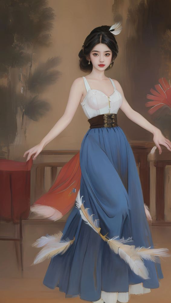 唯美复古文艺少女图片,文艺少女是什么样子的?_6