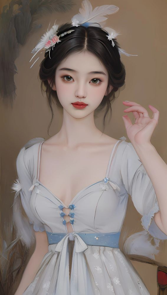 唯美复古文艺少女图片,文艺少女是什么样子的?_7