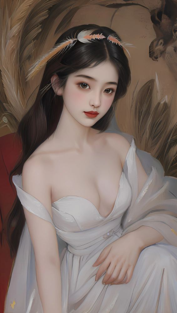 唯美复古文艺少女图片,文艺少女是什么样子的?_8