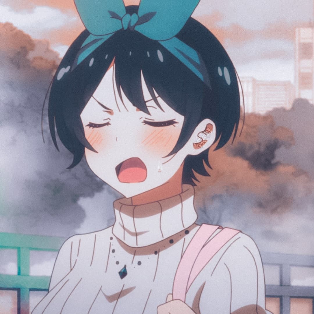 动漫《租借女友》更科瑠夏 x 木之下和也情侣头像_1