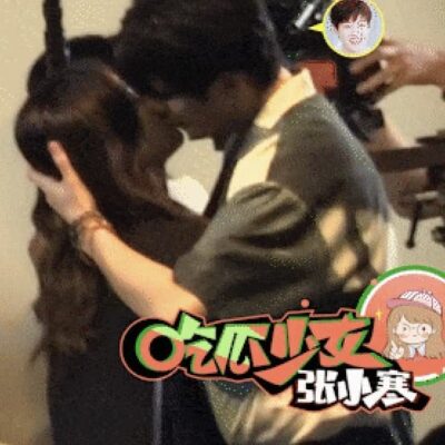 魏大勋李庚希拍吻戏gif动态图