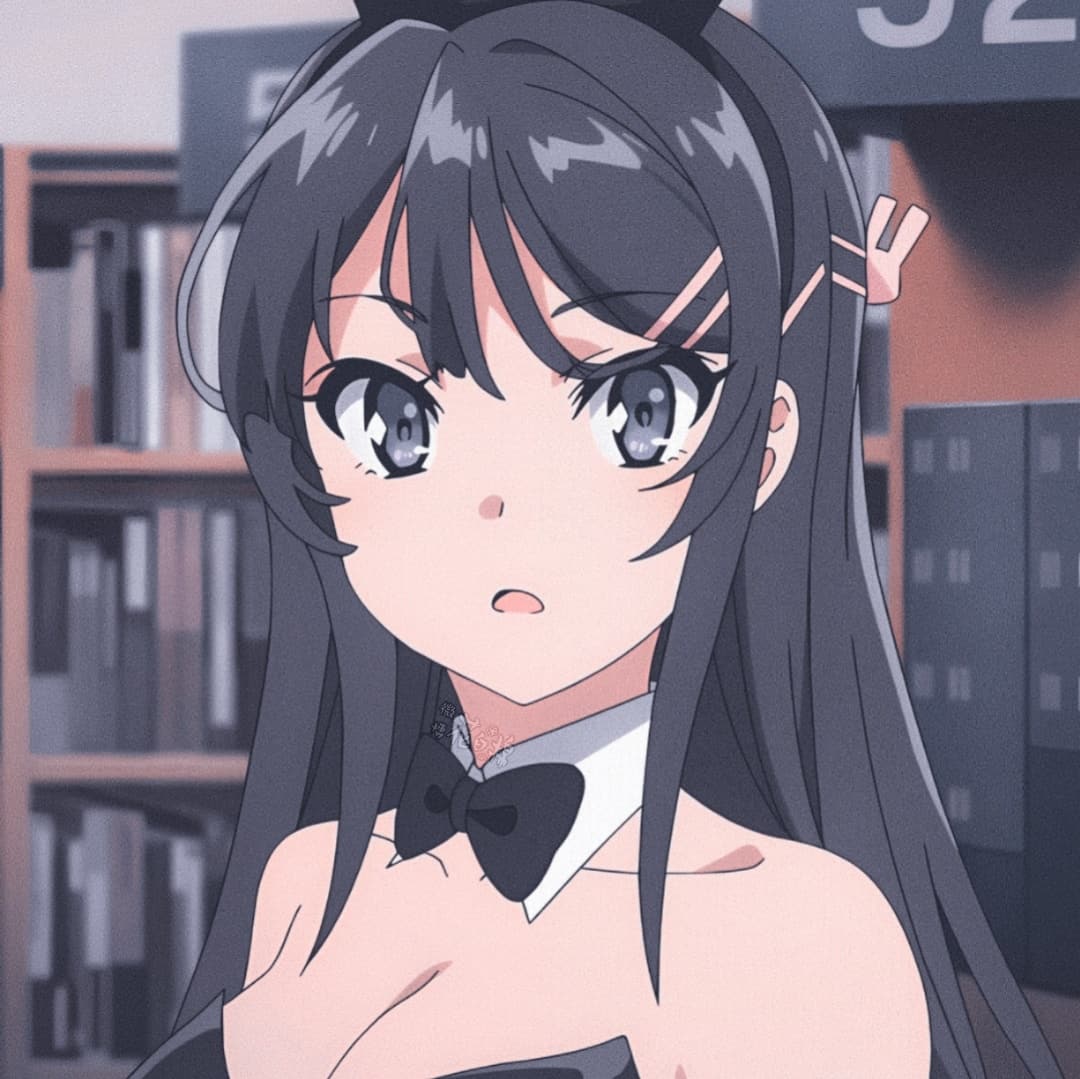 男生都喜欢的樱岛麻衣兔女郎头像_1