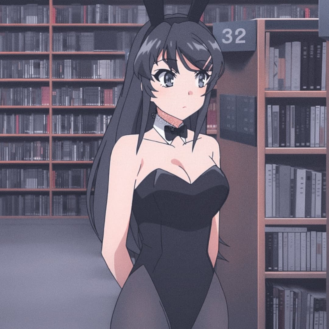男生都喜欢的樱岛麻衣兔女郎头像_3