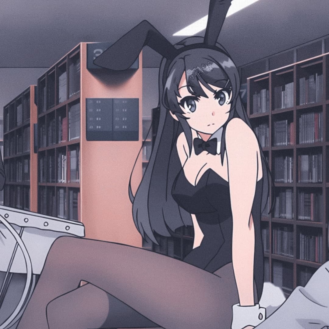 男生都喜欢的樱岛麻衣兔女郎头像_6