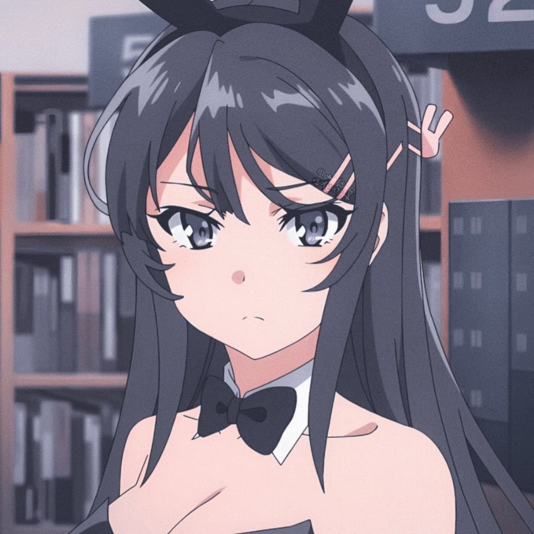 男生都喜欢的樱岛麻衣兔女郎头像_9